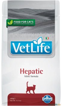 Farmina Vet Life Hepatic - Сухой корм для взрослых кошек, при заболеваниях печени