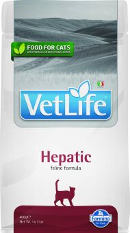Farmina Vet Life Feline Hepatic - Сухой корм для взрослых кошек, при заболеваниях печени