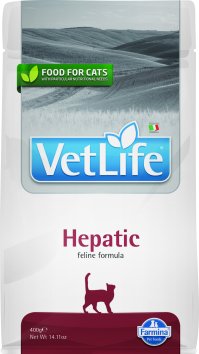 Farmina Vet Life Hepatic - Сухой корм для взрослых кошек, при заболеваниях печени