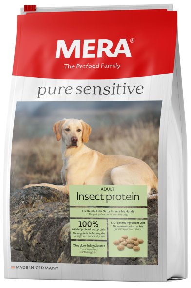 Mera Sensitive Pure - Сухой корм для собак, с белком насекомых