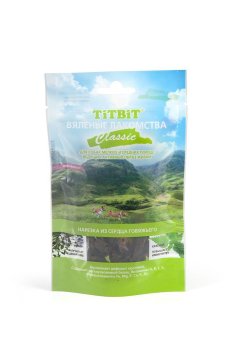 TitBit - Нарезка из сердца говяжьего для Собак