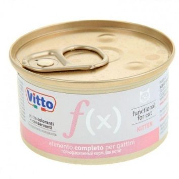 Vitto Funzionale - Мусс для стерилизованных кошек 85г