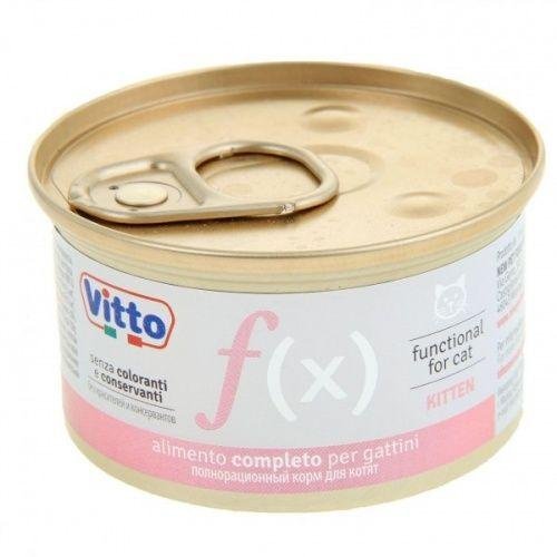Vitto Funzionale - Мусс для стерилизованных кошек 85г