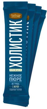 Деревенские Лакомства - Нежное пюре для кошек, из Тунца 4*10 гр