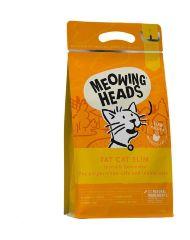 Meowing Heads Fat Cat Slim - Сухой корм для кошек с избыточным весом с курицей и лососем "Худеющий толстячок"