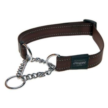 Rogz Obedience Half Check Collar - Полуудавка строгая серия &amp;quot;Utility&amp;quot;, шоколадный