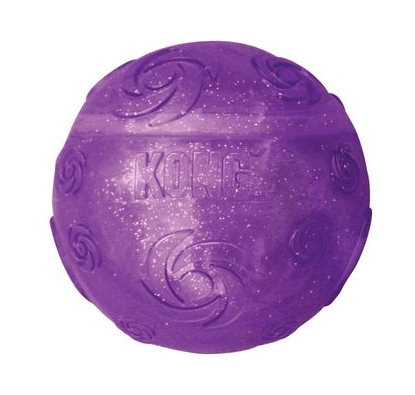 Kong Squeezz - Игрушка для собак, Мяч хрустящий, Резина