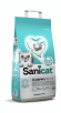 Sani Cat - Белоснежный комкующийся наполнитель с активным кислородом, без аромата