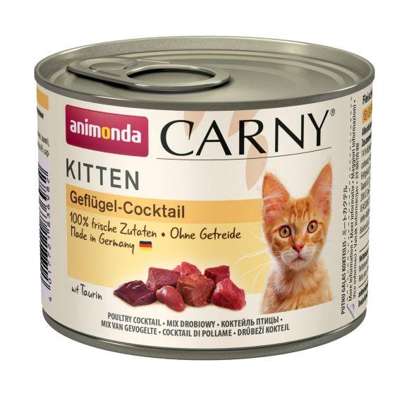 Animonda Carny Kitten - Консервы для котят "Мясной Коктейль"
