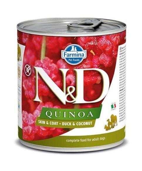 Farmina ND Quinoa - Консервы для собак, утка с кокосом