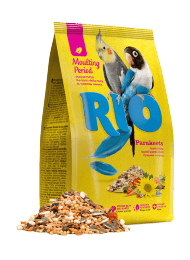 Rio - Корм для средних попугаев в период линьки