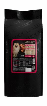 Leo & Lucy Holistic - Корм сухой для собак всех пород, в том числе для пожилых, Индейка с ягодами, 4.5 кг