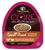 Core Small Breed - Консервы из курицы с индейкой, морковью и зеленой фасолью для собак мелких пород 85 г