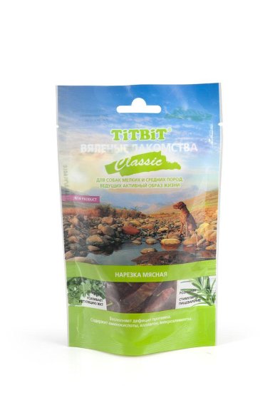 TitBit - Нарезка мясная для Собак 50гр