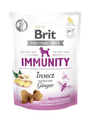 Brit - Лакомство для собак с насекомыми и имбирем Brit Care Immunity Insect, 150гр