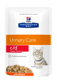 Hill's CD Urinary Stress - Паучи для кошек Профилактика МКБ при стрессе 85 гр