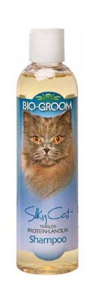 Bio-Groom Silky Cat Shampoo - Шампунь для кошек "Протеин-Ланолин" 236мл
