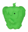 Mr.Kranch - Игрушка для собак, Яблоко с пищалкой, 10 см, Зеленая с ароматом курицы
