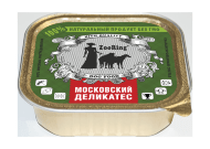 ZooRing - Консервы для собак, паштет 100 гр, Московский деликатес