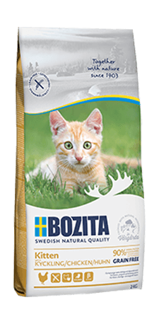 Bozita Kitten Grain Free - беззерновой сухой корм для котят