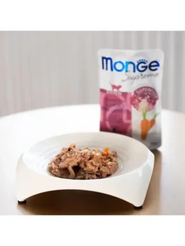 Monge Supreme- Консервы для котят из тунца с киноа и мини-морковью, паучи 80 г