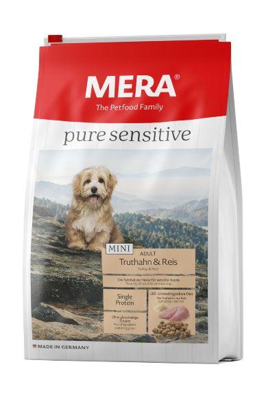 Mera Pure Sensitive Mini - Сухой корм для собак малых пород, с индейкой