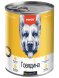 Wanpy Dog - Консервы для собак из говядины, 375 г