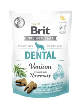 Brit - Лакомство для собак с олениной и розмарином Brit Care Dental Venison, 150гр