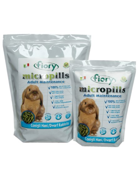 Fiory - Micropills Dwarf Rabbits корм для карликовых кроликов