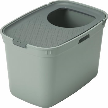 Moderna - Закрытый туалет для кошек, серый, 59x39x38 см (Top RECYCLED)