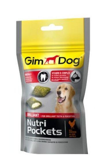 Gimpet Nutri Pockets - Витамины для собак группы B и минералы 45 гр