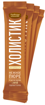 Деревенские Лакомства - Нежное пюре для кошек, из Индейки, 4*10 гр
