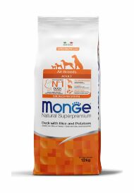 Monge Dog Speciality - Корм для собак всех пород утка с рисом и картофелем 