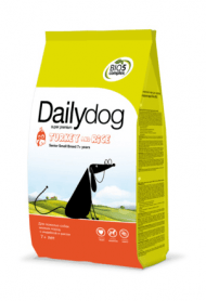 Dailydog Senior Small Breed Turkey and Rice - Сухой корм для пожилых собак мелких пород, с Индейкой и Рисом