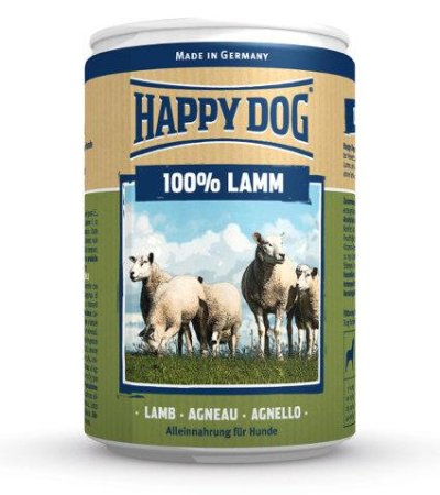 Happy Dog - Консервы для собак с ягненком 400 гр