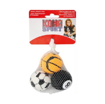 Kong Sport Mix - Игрушка для собак, Набор мячей, 3 шт
