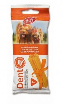 TitBit Dent - Жевательный снек для собак со вкусом сыра 40гр