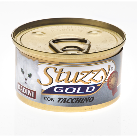 Stuzzy Gold - Кусочки филе в соусе для взрослых кошек с индейкой 85 гр