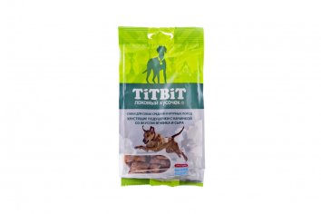 TitBit - Хрустящие подушечки с начинкой со вкусом ягненка и сыра для крупных и средних пород 95гр