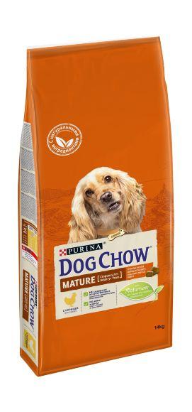 Purina Dog Chow Mature - Сухой корм для пожилых собак с курицей 14 кг