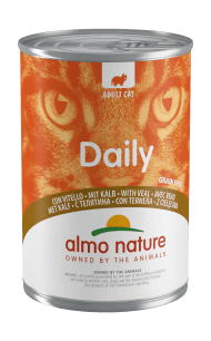 Almo Nature Daily Menu Veal - Консервы для кошек "Меню с Телятиной" 400гр