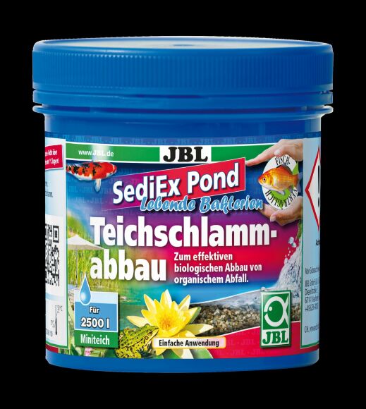 JBL SediEx Pond - Бактерии и активный кислород для расщепления ила, 250 г, на 2500 л