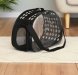 PetSHOP - Сумка-переноска для животных складная прозрачная, 45x25x33 см, черная