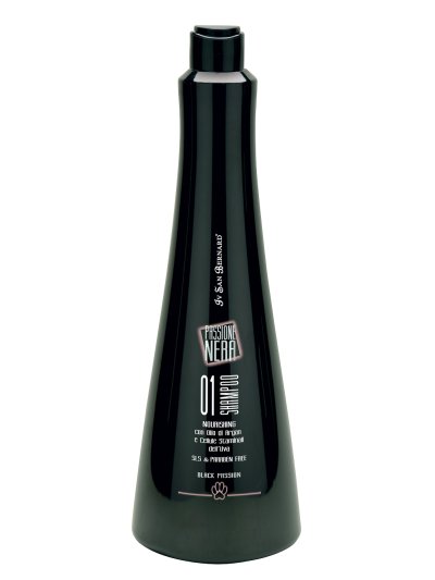 Iv San Bernard Black Passion 01 — питательный шампунь с аргановым маслом
