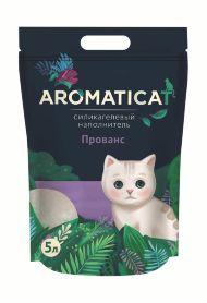 AromatiCat Прованс - Силикагелевый наполнитель для кошачьего туалета с ароматом