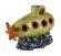 GloFish - Подводная лодка - декорация с GLO-эффектом