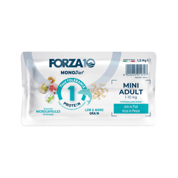 Forza10 - MonoDiet (МоноДиета) - Сухой корм для взрослых собак мелких пород, с Рыбой