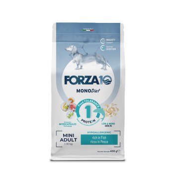 Forza10 - MonoDiet (МоноДиета) - Сухой корм для взрослых собак мелких пород, с Рыбой