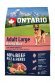Ontario Adult Large Beef & Rise – Сухой корм для собак крупных пород с говядиной и рисом
