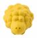 Mr.Kranch Игрушка - для собак Овечка с пищалкой 8,5*12 см желтая с ароматом сливок